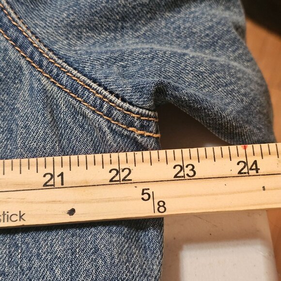 Levis Mens Sherpa-Lined Denim Trucker Jacket Blue Medium Warm Casual Outerwear - Picture 15 of 15